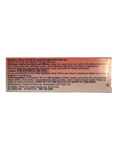 Care Clotrimazole 1% 20g Cream 