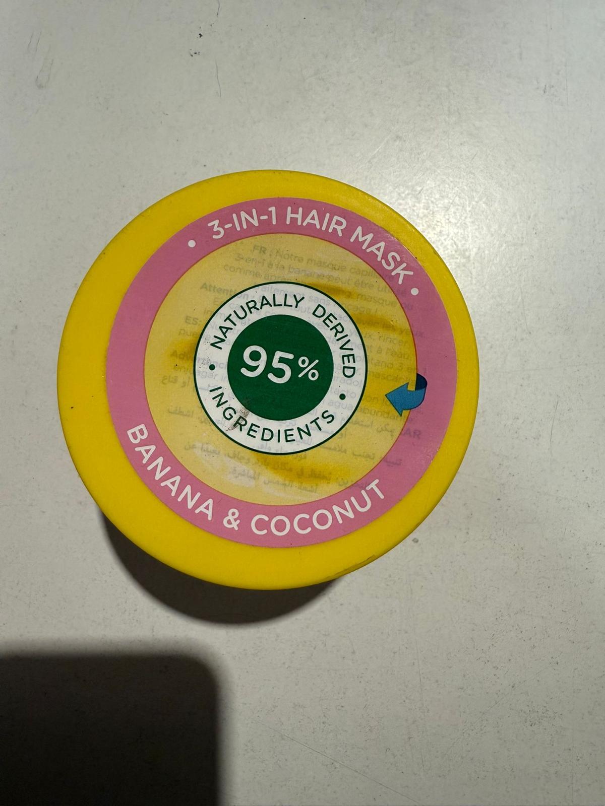 Enliven Dry Hair hydrating( Banana and Coconut 3 in 1 Hair Mask 350ml)