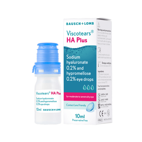 Viscotears HA Plus 10ml