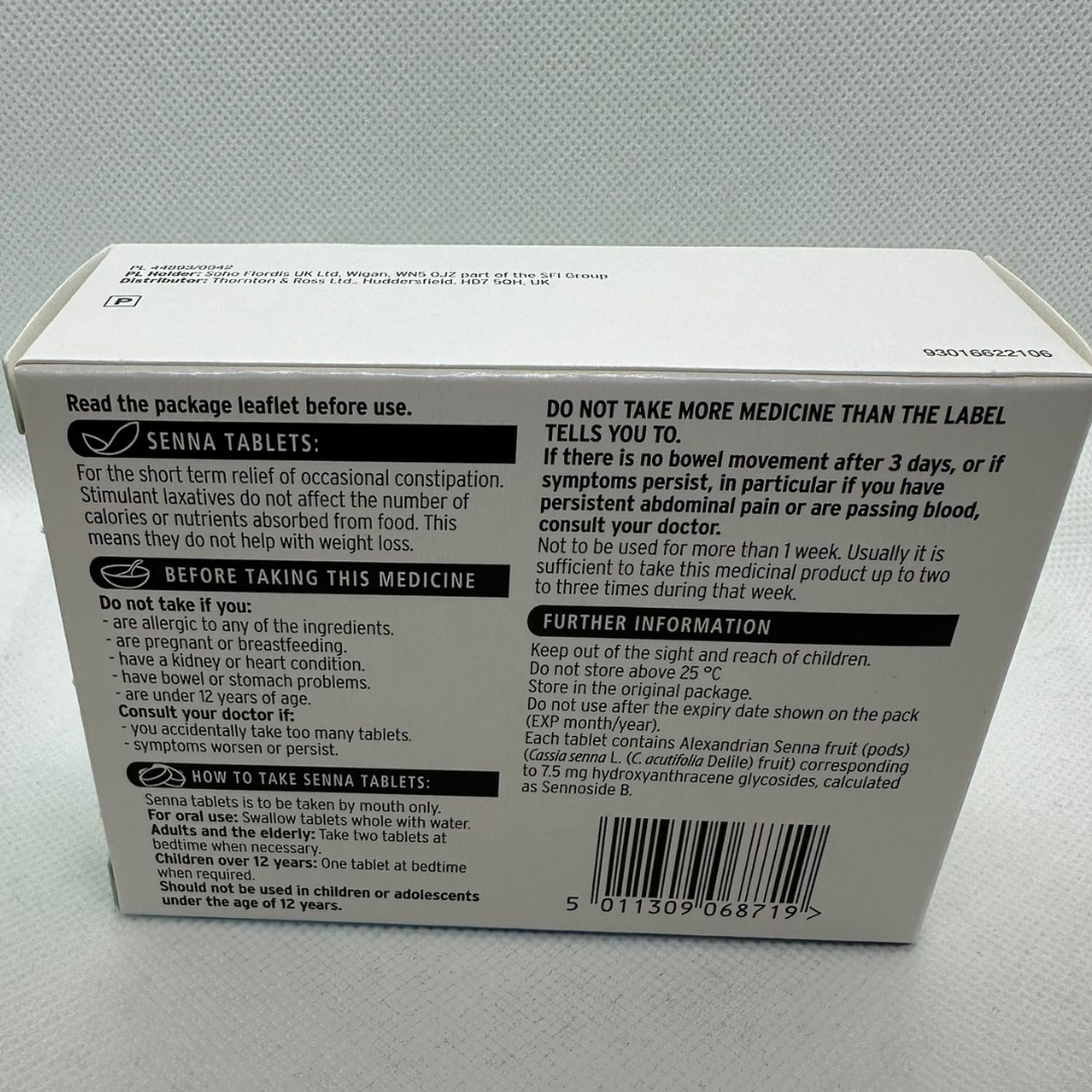 Care Senna 7.5mg 12 Years Plus - 100 tablets (P)