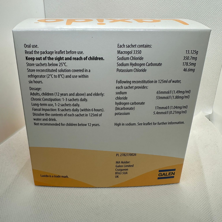 Laxido Orange Sugar  30 Sachets