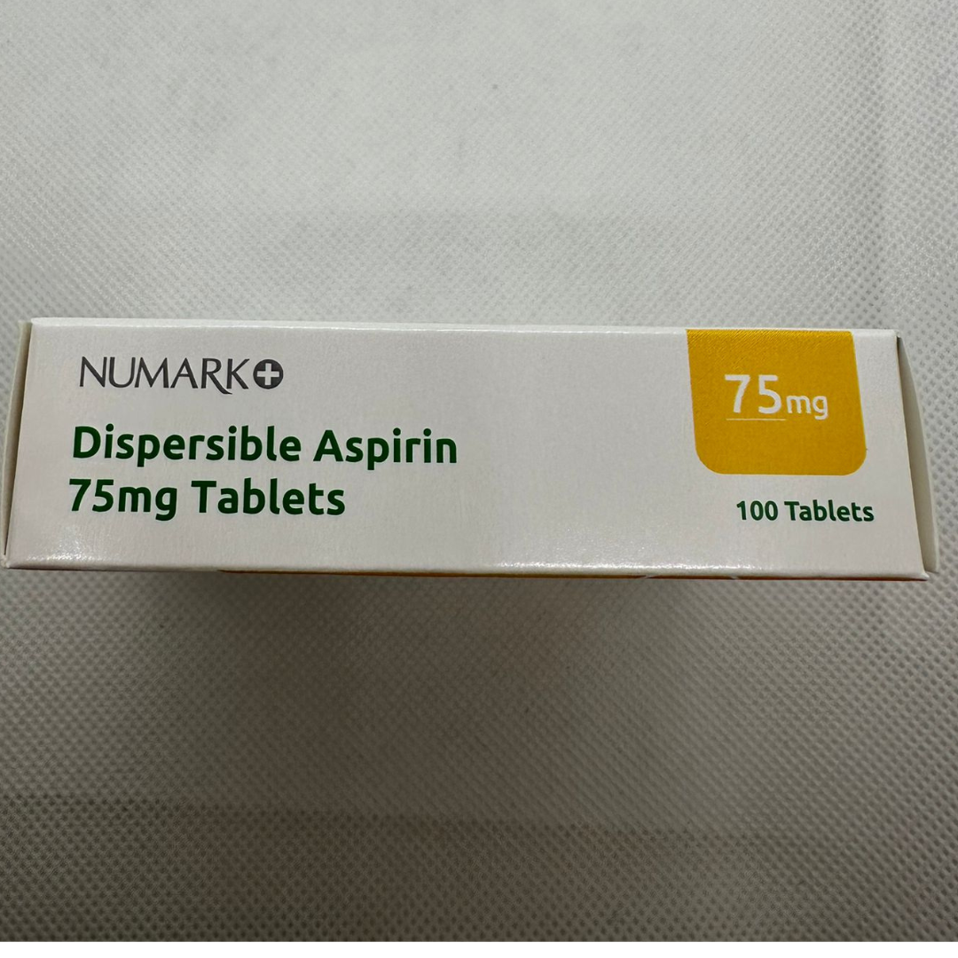Numark Dispersible Aspirin Tablets 75mg 100 (P)(A)