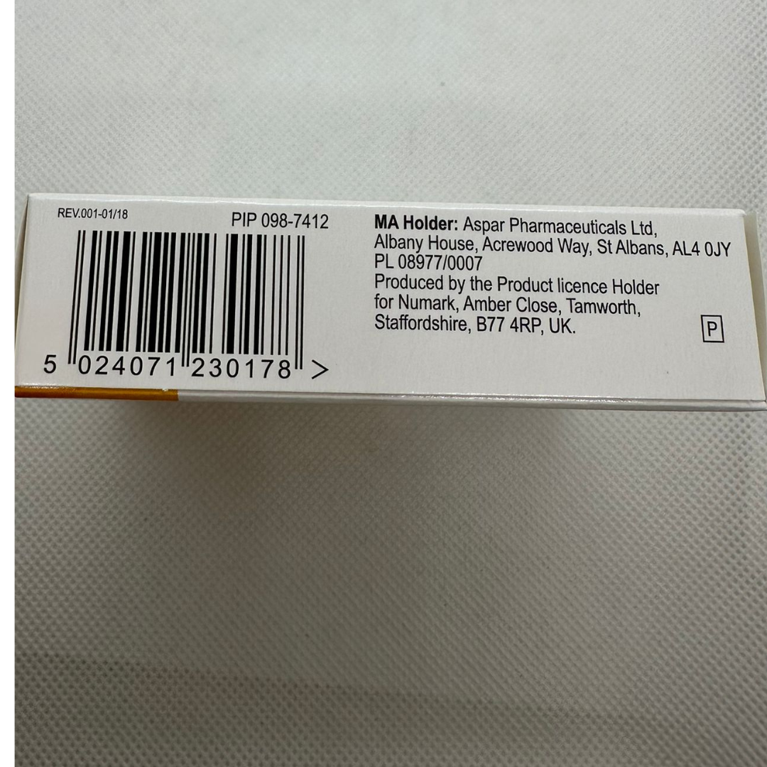 Numark Dispersible Aspirin Tablets 75mg 100 (P)(A)