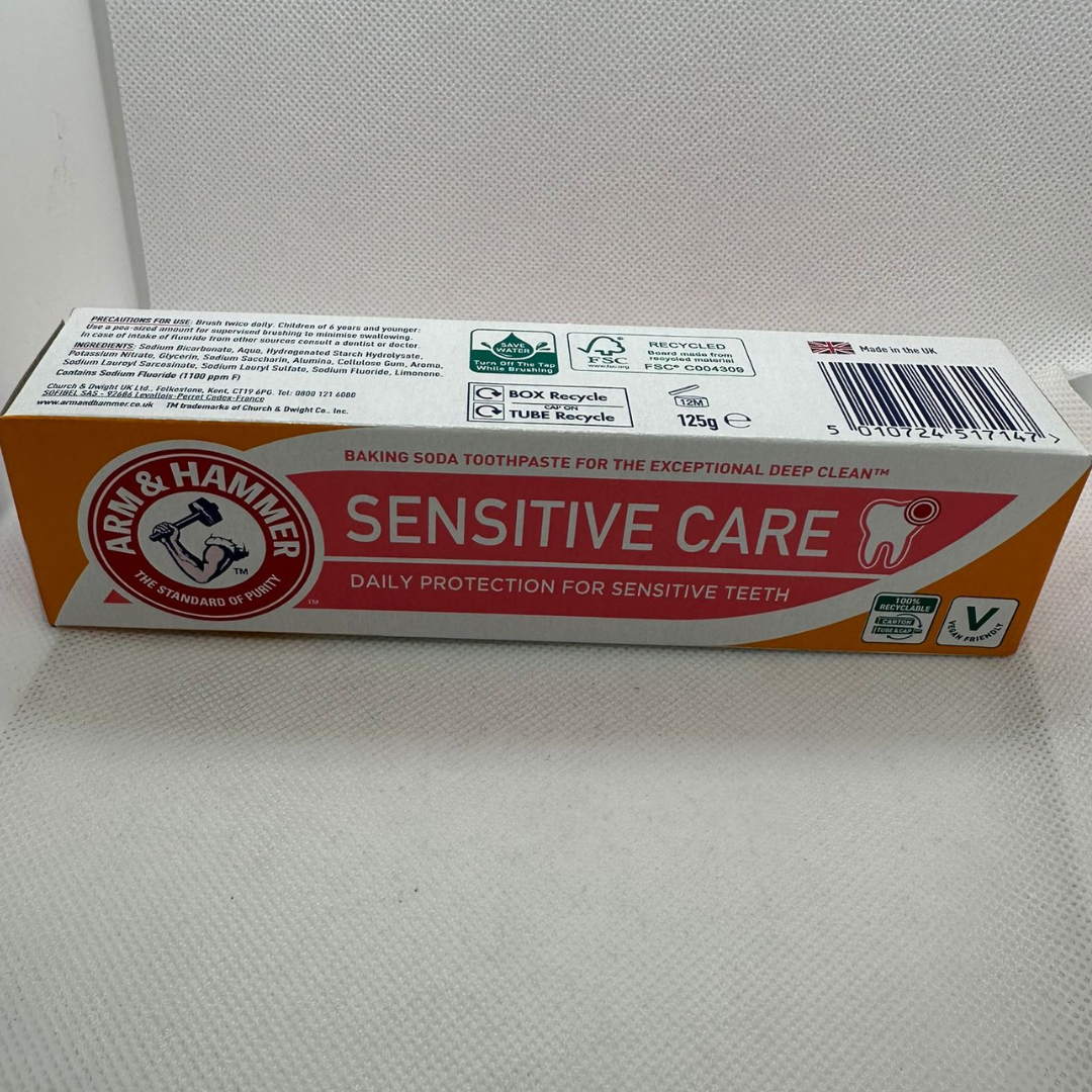 Arm and Hammer Sensitive Care Toothpaste 125g (D)