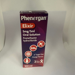 Phenergan Elixir 5mg/5ml Oral Solution 100ml (P)(A)