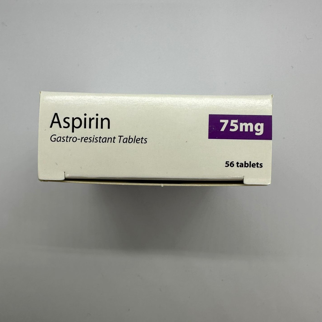 Aspirin 75mg EC Gastro-Resistant Tablets - Pack of 56 (P)(A)