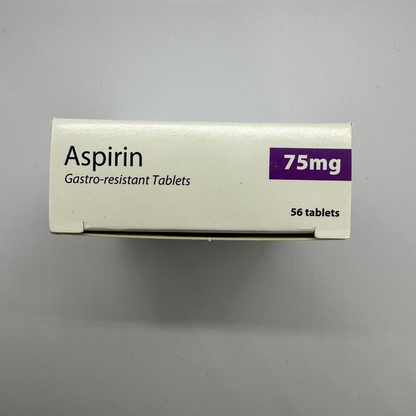 Aspirin 75mg EC Gastro-Resistant Tablets - Pack of 56 (P)(A)