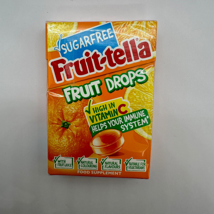 Fruittella Sugarfree Citrus Fruit Drops 45g 