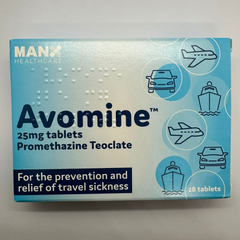 Avomine Tablets 25mg, 28 Tablets (P) (A)
