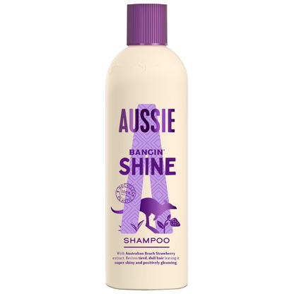 Aussie Miracle Shine Shampoo 300ml (T)