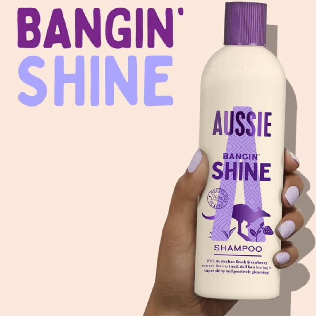 Aussie Miracle Shine Shampoo 300ml (T)