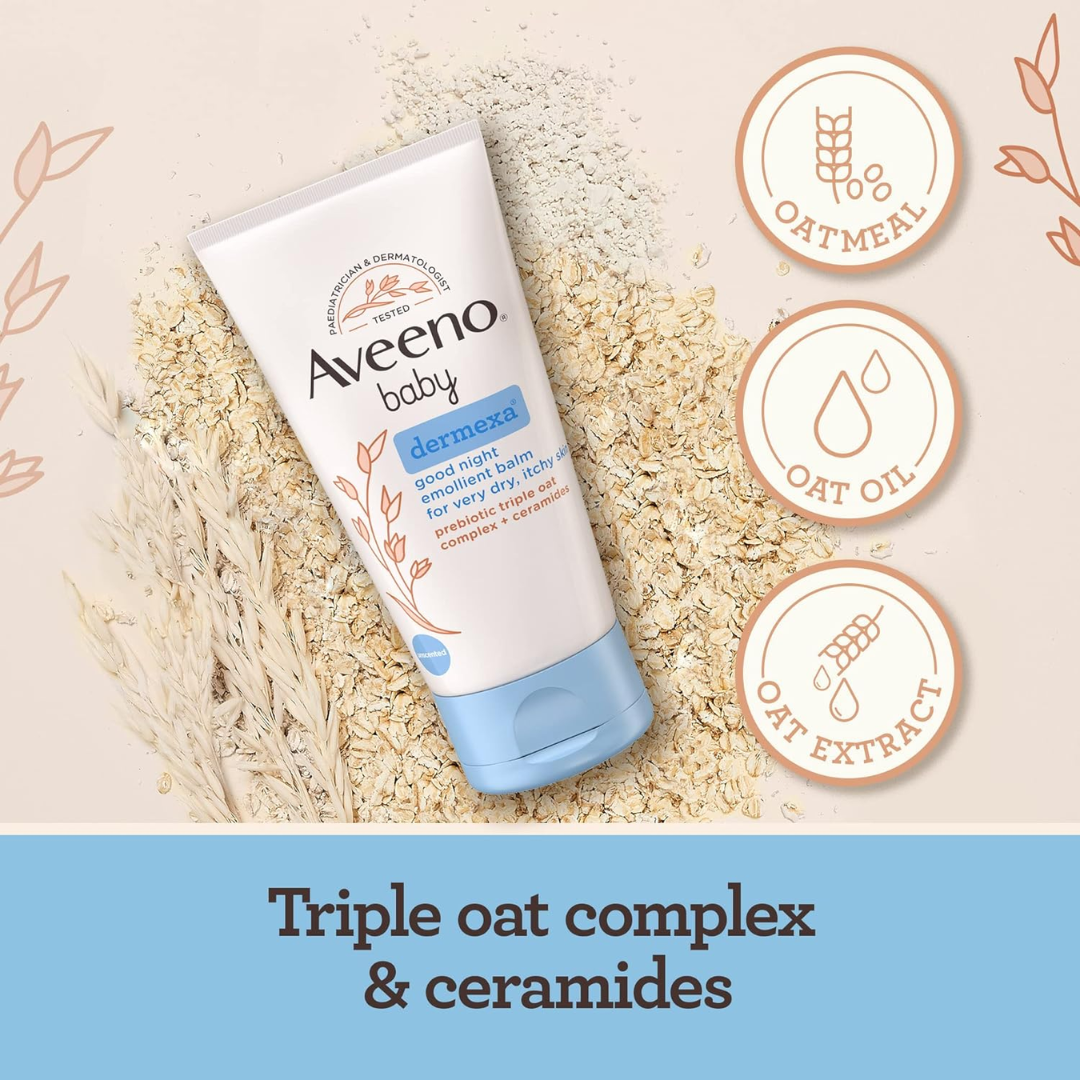 AVEENO® Baby Dermexa Good Night Emollient Balm 75ml (T)