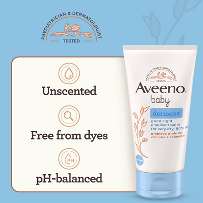 AVEENO® Baby Dermexa Good Night Emollient Balm 75ml (T)