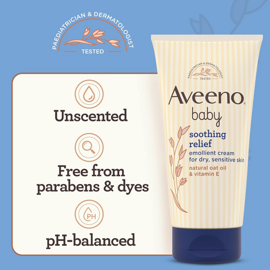 Aveeno Baby Soothing Relief Emollient Cream 150 ml (T)