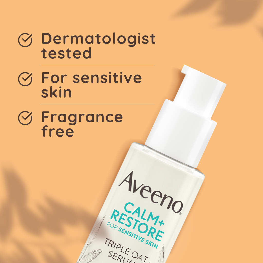 Aveeno Face CALM & RESTORE Oat Serum  30ml (T)
