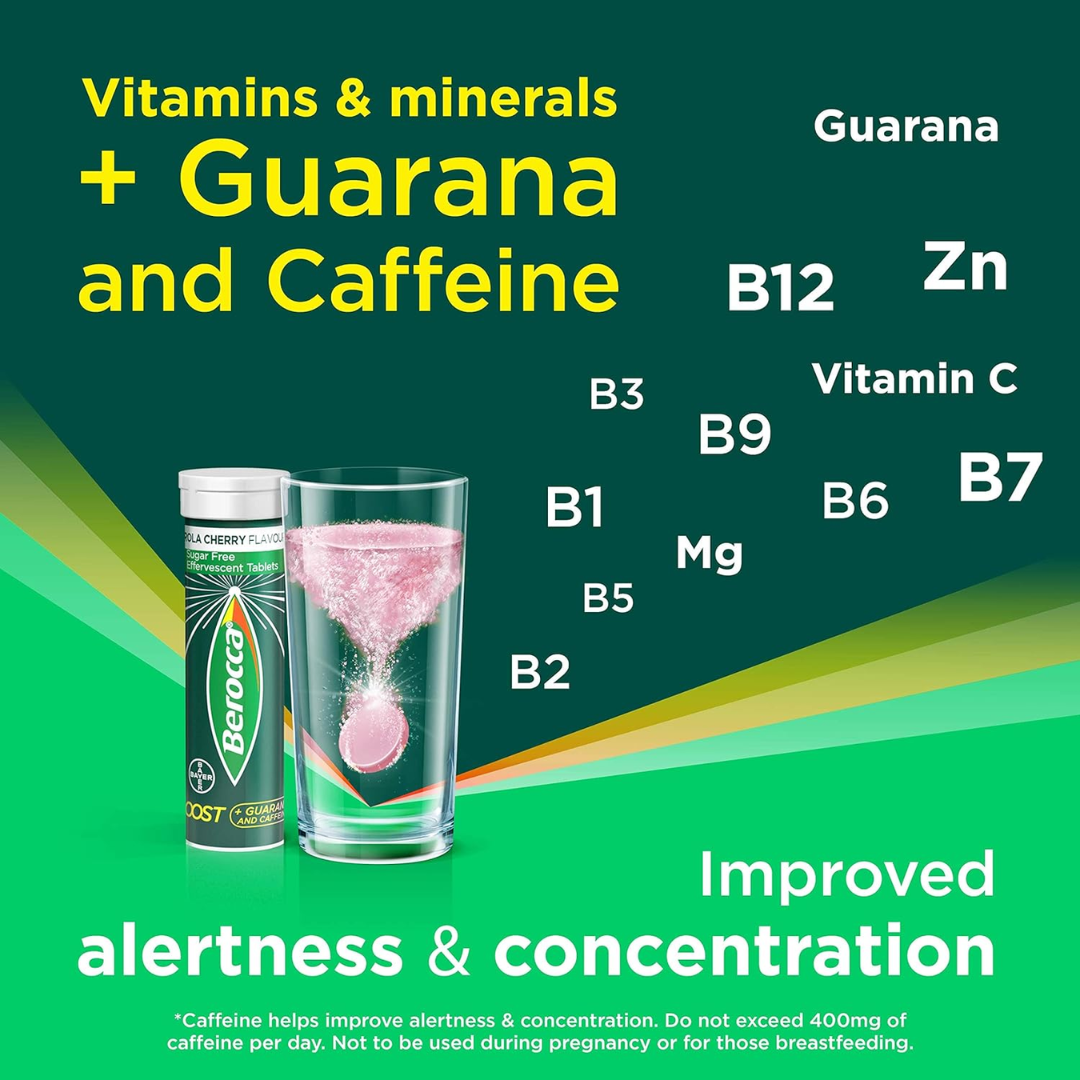 Berocca Boost Effervescent Tablets 1 Pack of 20 (T)