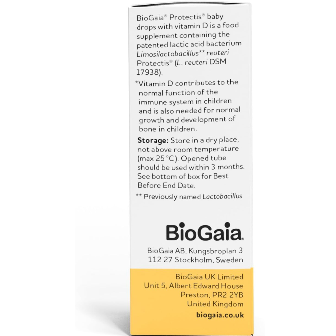 BioGaia Protectis Baby Drops with Vitamin D 10ML (T)