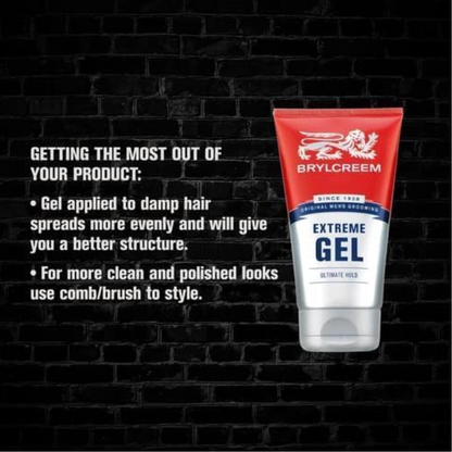 Brylcreem Extreme Ultra Gel Extreme 150Ml  (T)