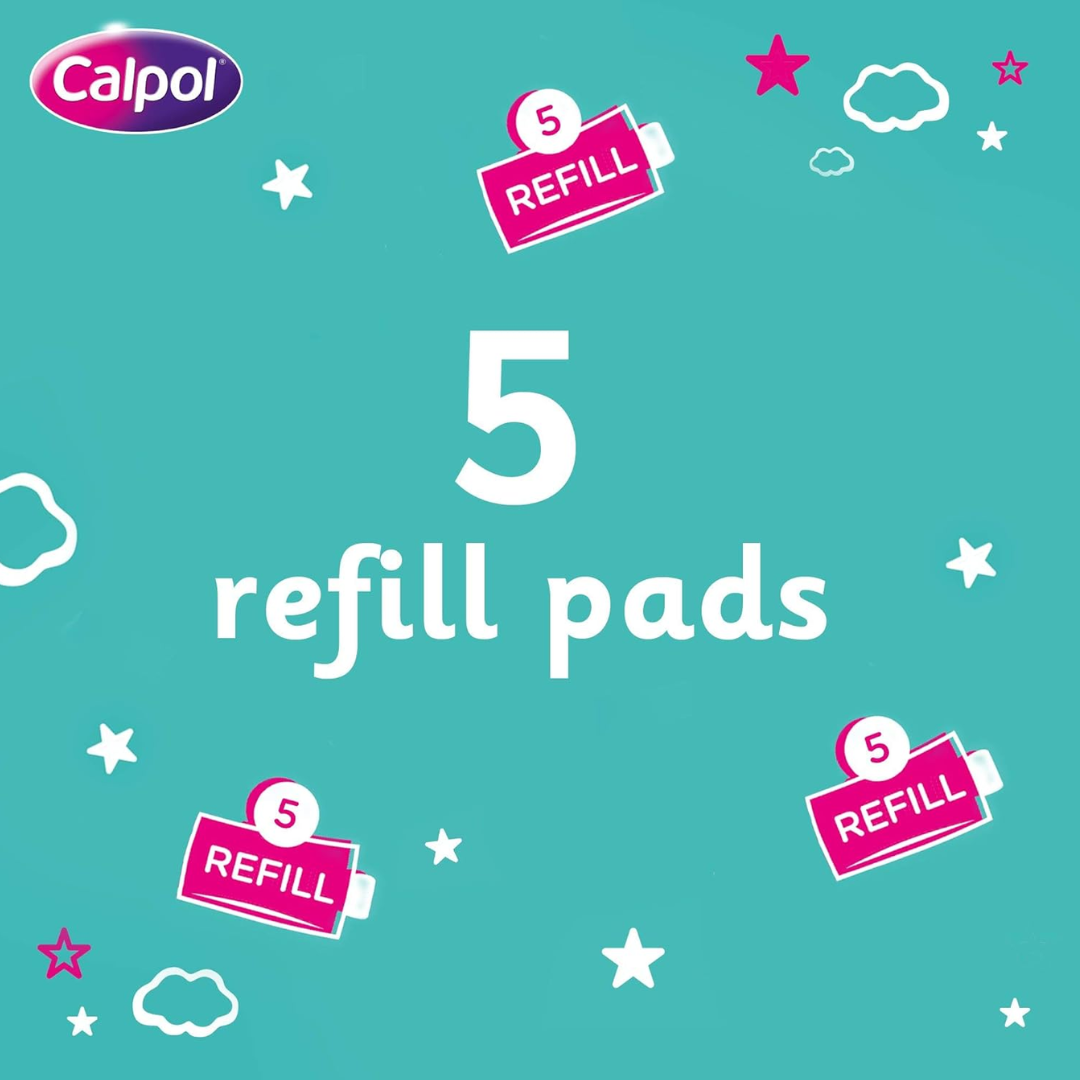 Calpol Vapour Plug Refill Pads Lavender & Chamomile 3+ Months, Pack of 5 (T)
