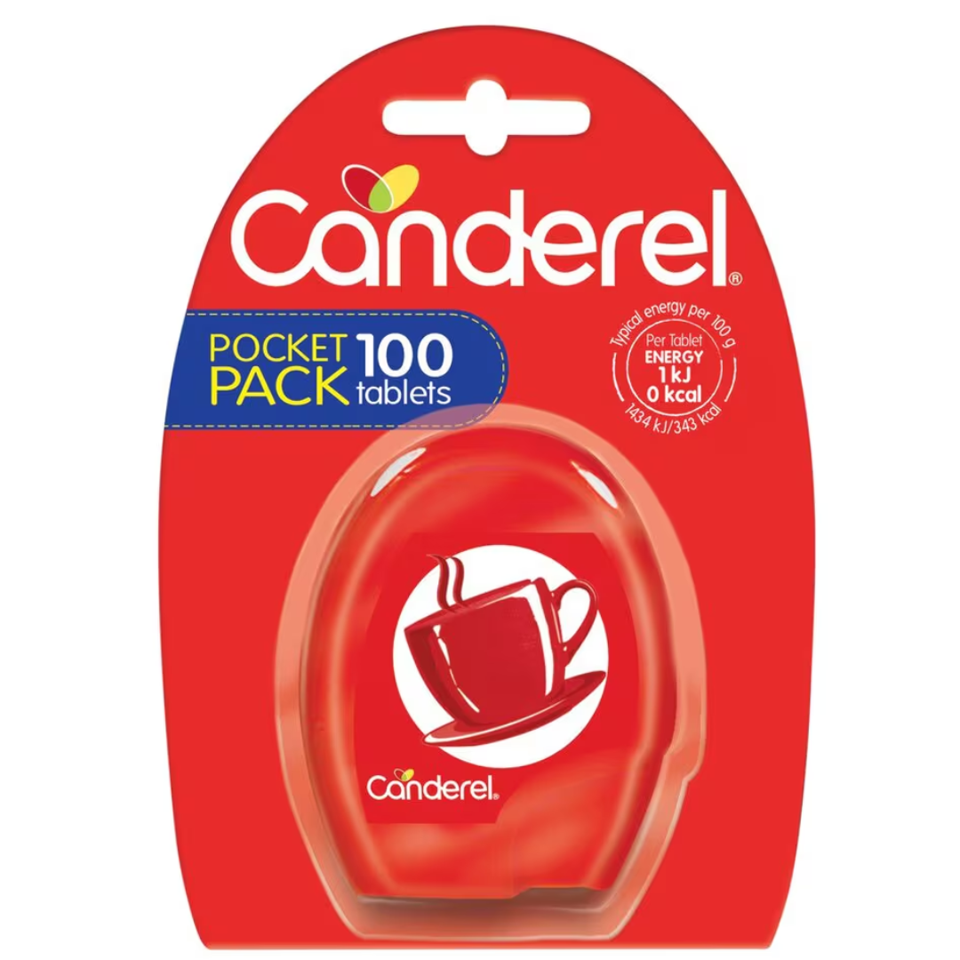 Canderel Sweetener Alternative to Sugar 100 Tablets (T)
