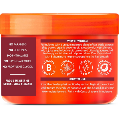 Cantu Shea Butter For Natural Hair Coconut Curling Cream 340g (T)