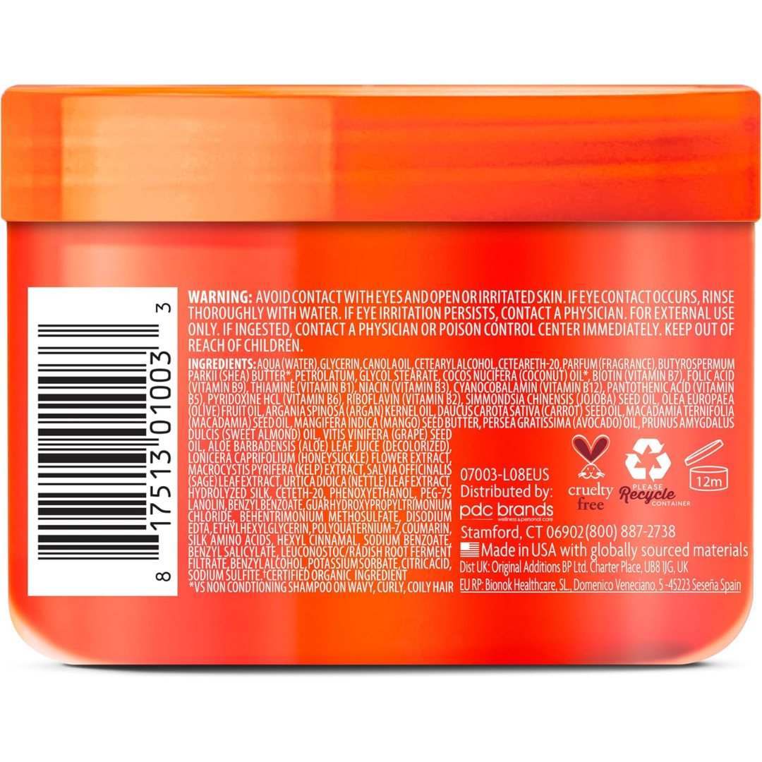Cantu Shea Butter For Natural Hair Coconut Curling Cream 340g (T)