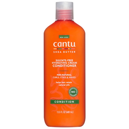 Cantu Shea Butter for Natural Hair Sulfate-Free Hydrating Cream Conditioner 400ml (T)