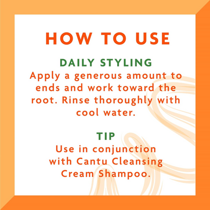 Cantu Shea Butter for Natural Hair Sulfate-Free Hydrating Cream Conditioner 400ml (T)