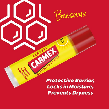 Carmex Classic Moisturising Lip Balm 4.25G (T)