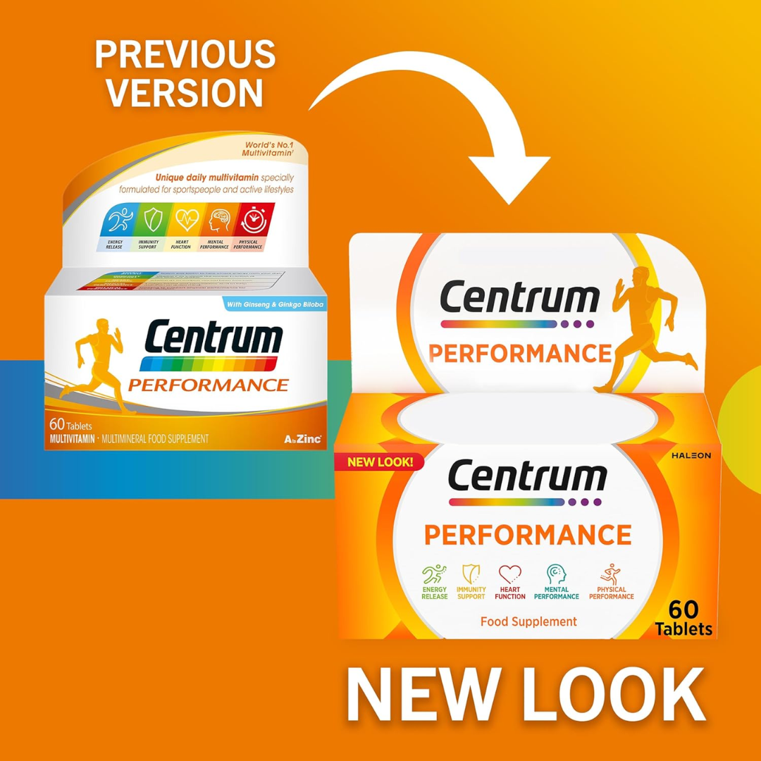 Centrum Performance Multivitamins & Minerals, 60 Tablets (T)