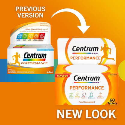 Centrum Performance Multivitamins & Minerals, 60 Tablets (T)