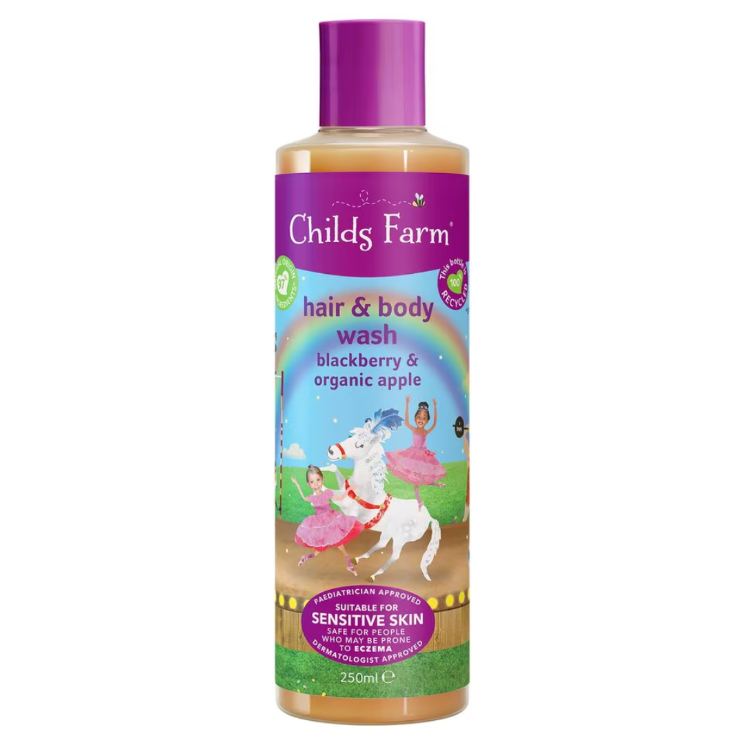 Childs Farm Blackberry & Apple Body Wash 250Ml (T)