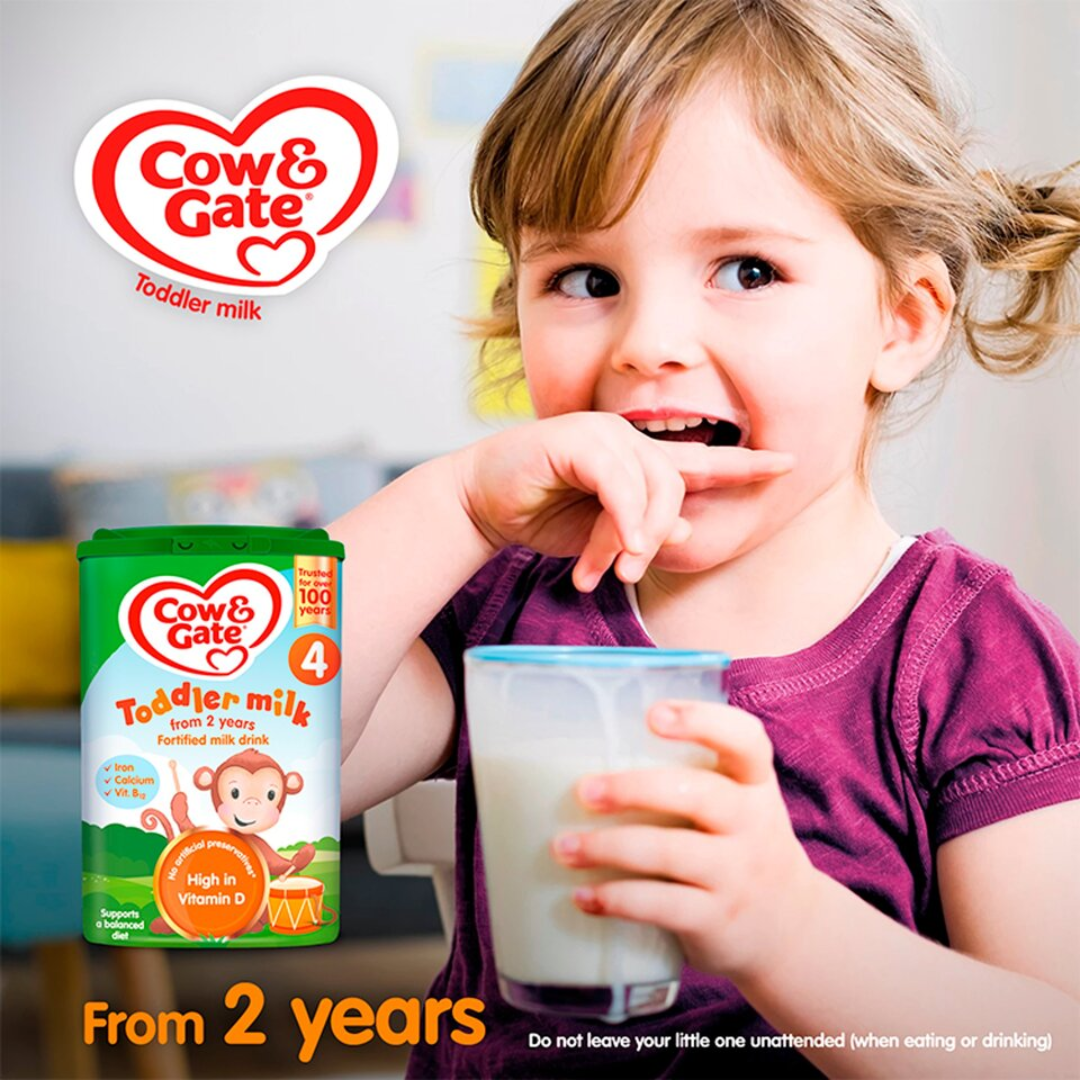 Cow & Gate 4 Toddler Milk Formula 2+ Years 800g (T)