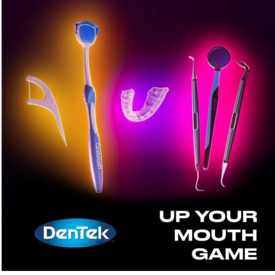 Dentek Floss Picks Triple Clean 90'S Bagged Mint by DenTek (T)