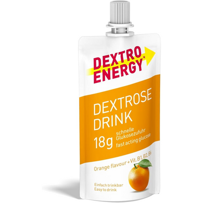 Dextro Energy Dextrose Drink, Orange, Liquid Glucose 50ml (T)