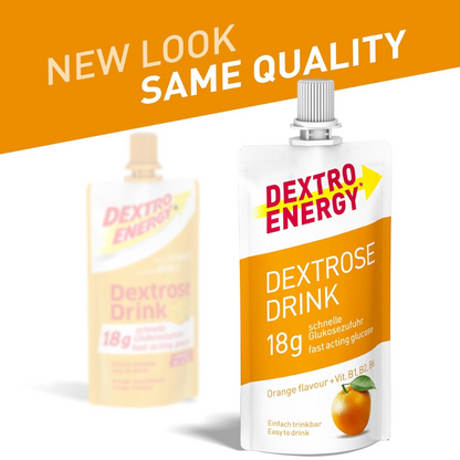 Dextro Energy Dextrose Drink, Orange, Liquid Glucose 50ml (T)