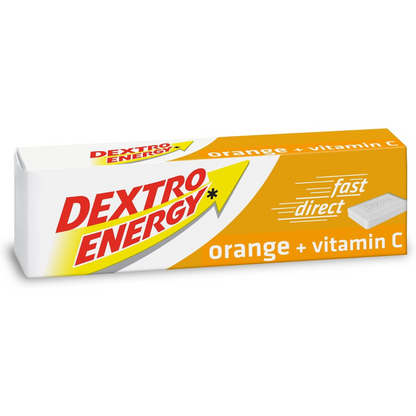 Dextro Energy Orange Glucose Tablets with Vitamin C 12*14  (T)