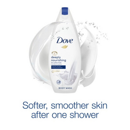 Dove Advanced Care Body Wash Deeply Nourishing  225ml (T)