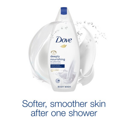Dove Advanced Care Body Wash Deeply Nourishing  225ml (T)