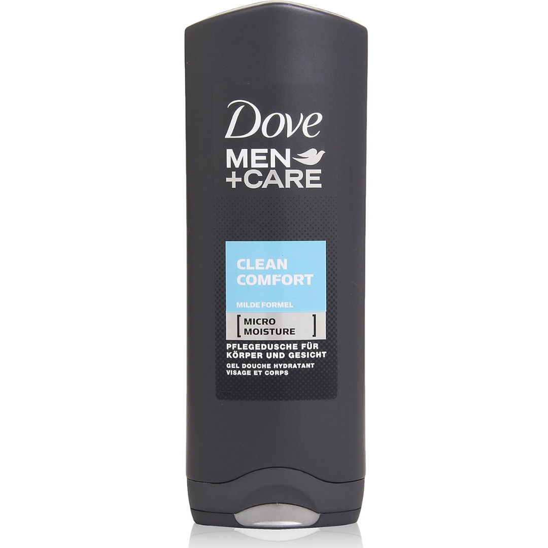 Dove Men Clean Comfort Body & Face Shower Gel 250ml (T)