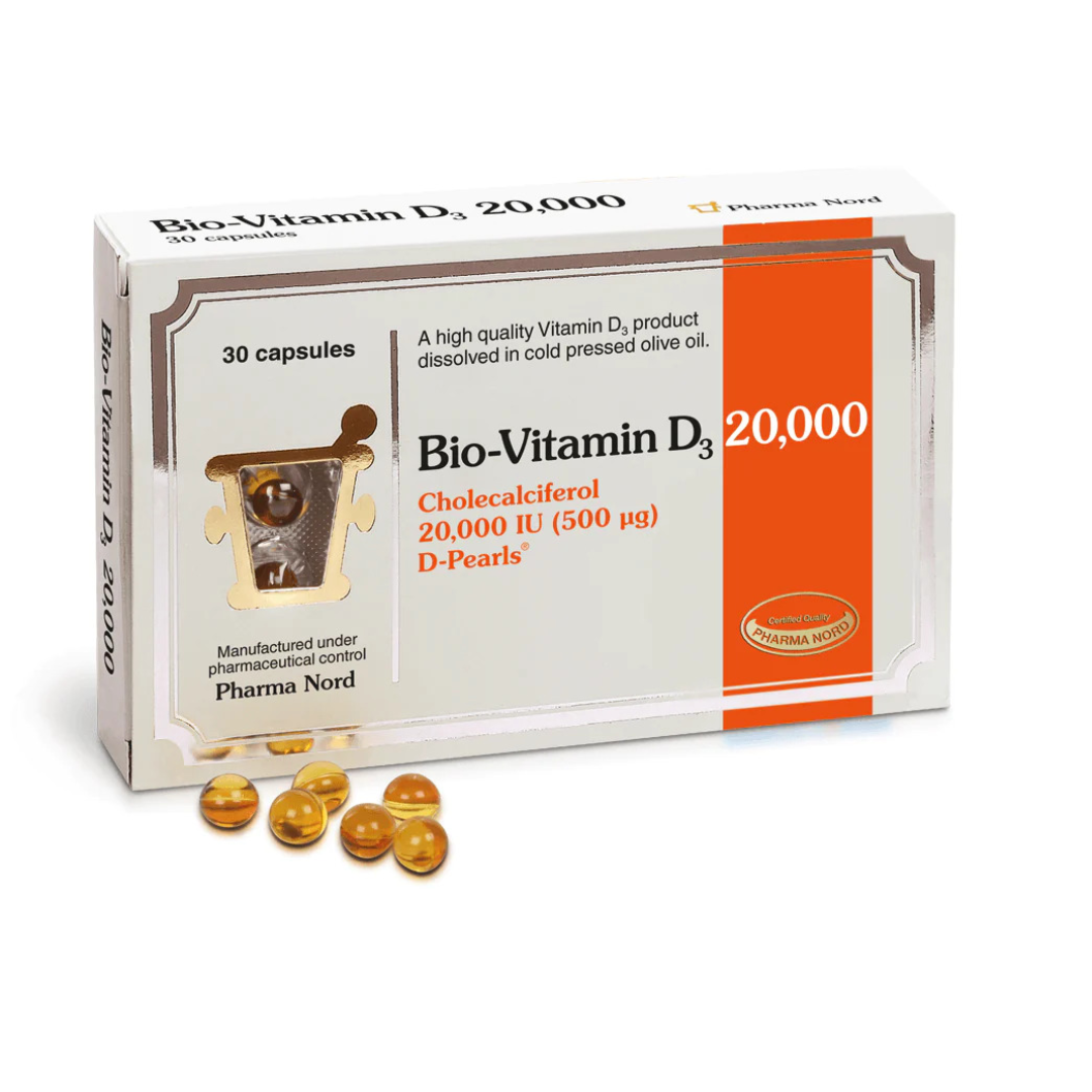 D-Pearls Bio-Vitamin D3 20,000 IU – 30 Capsules (T)