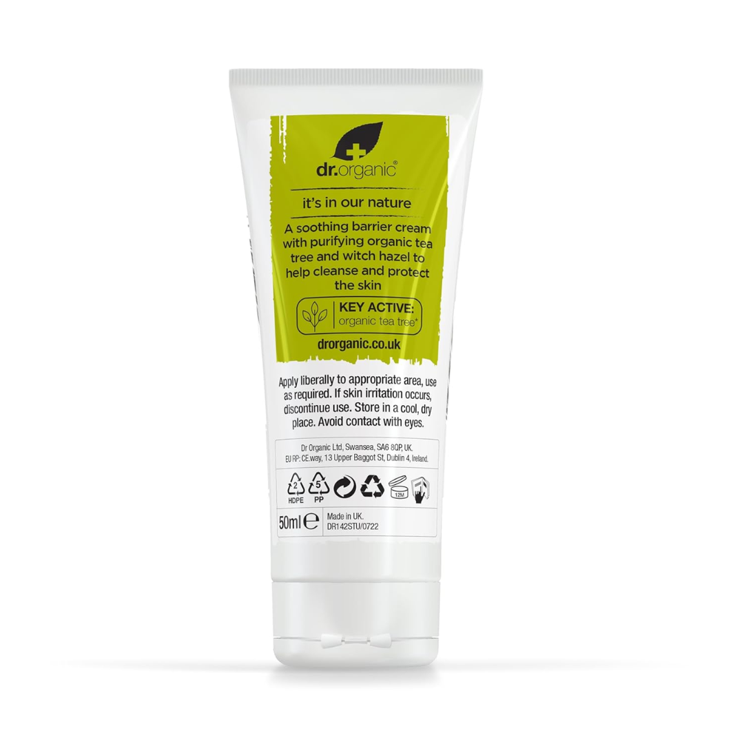 Dr Organic Tea Tree Heel Balm 100ml (T)