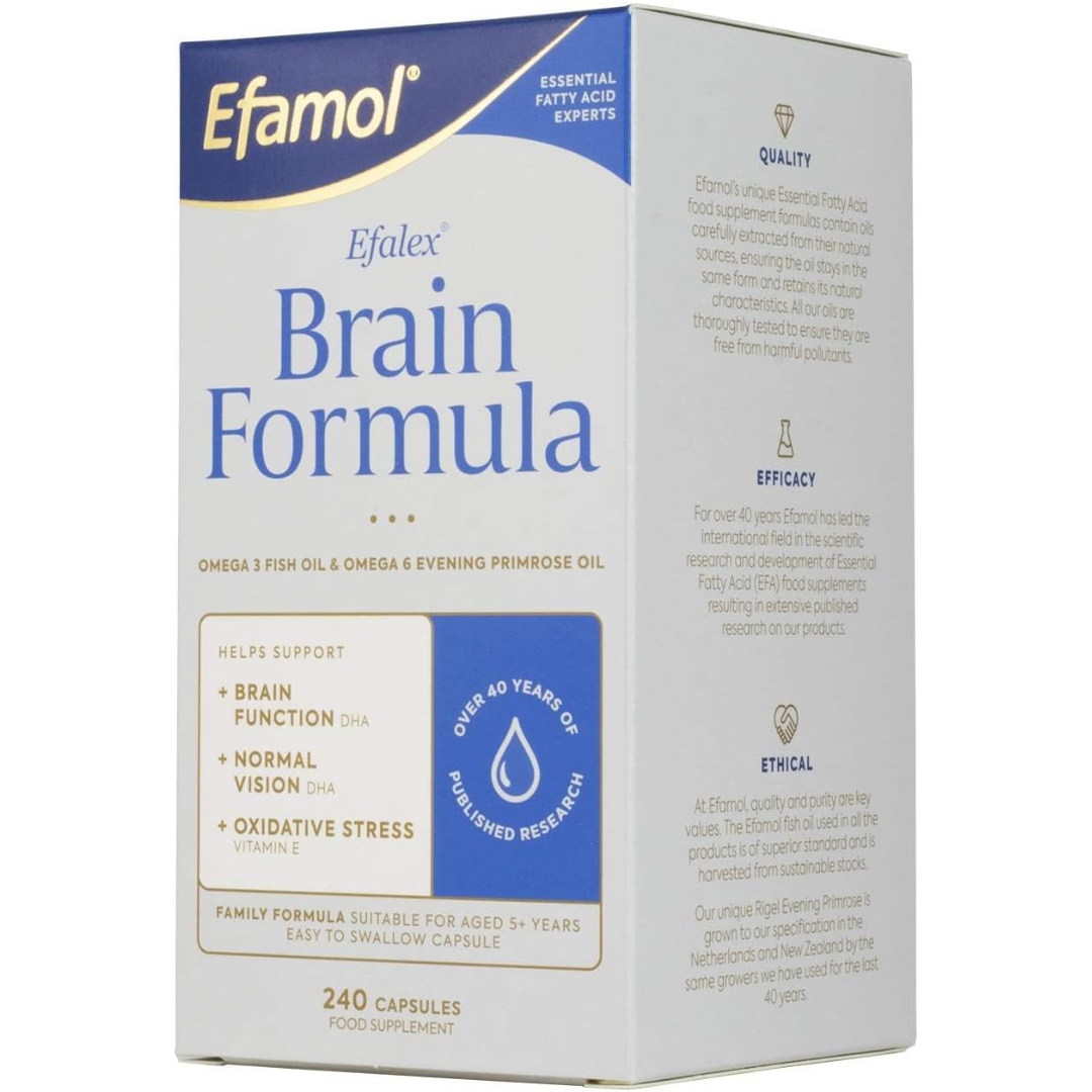Efamol Efalex Brain Formula Capsules 240 (T)