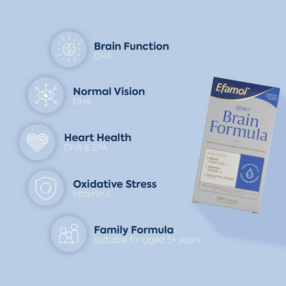 Efamol Efalex Brain Formula Capsules 240 (T)