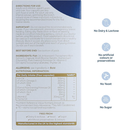 Efamol Efalex Brain Formula Capsules 240 (T)