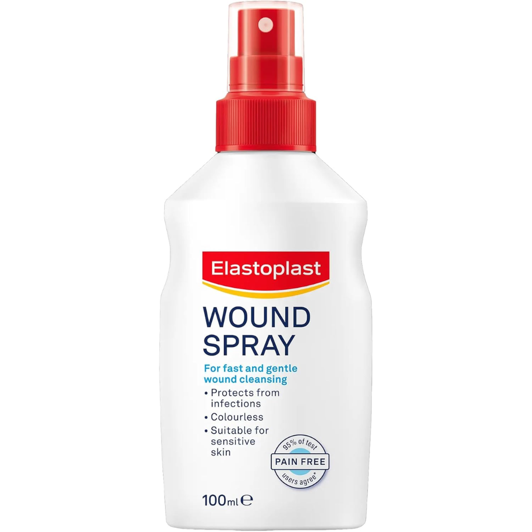 Elastoplast Antiseptic Wound Cleansing Spray, 100ml (T)