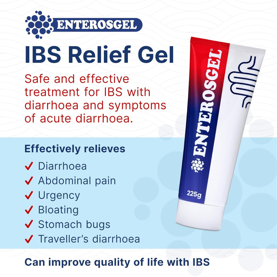 ENTEROSGEL Toxin Binding Gel for Cleansing the Gut 90g (T)