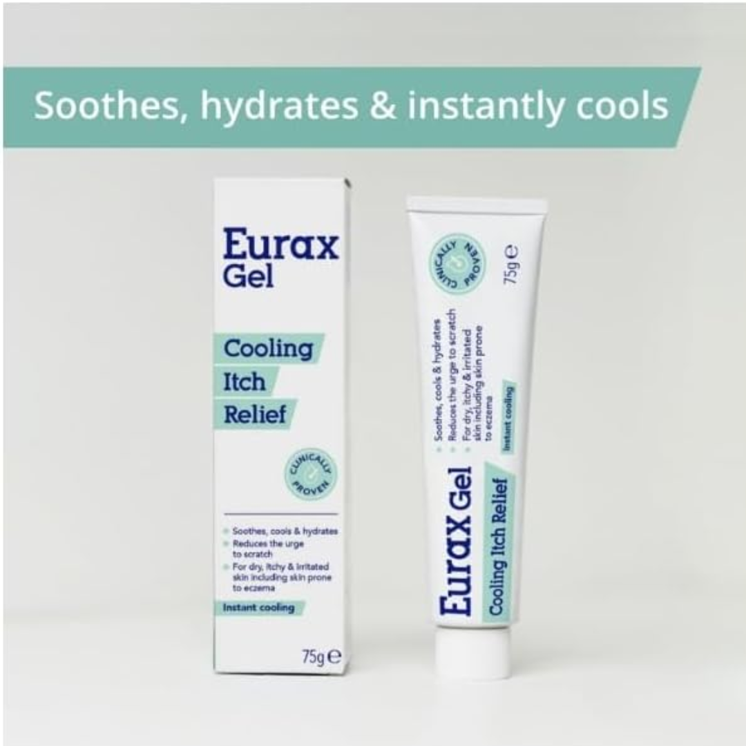 Eurax Cooling Itch Relief Gel 75g (T)