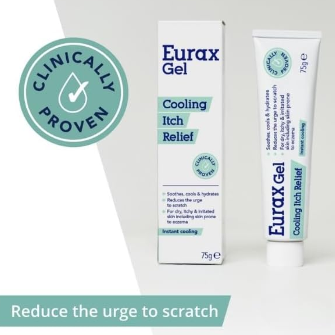Eurax Cooling Itch Relief Gel 75g (T)
