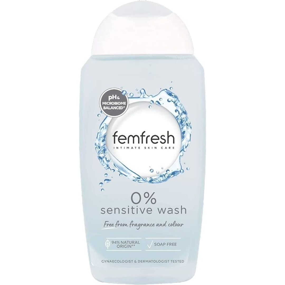 Femfresh 0% Sensitive Intimate Wash 250ML (T)